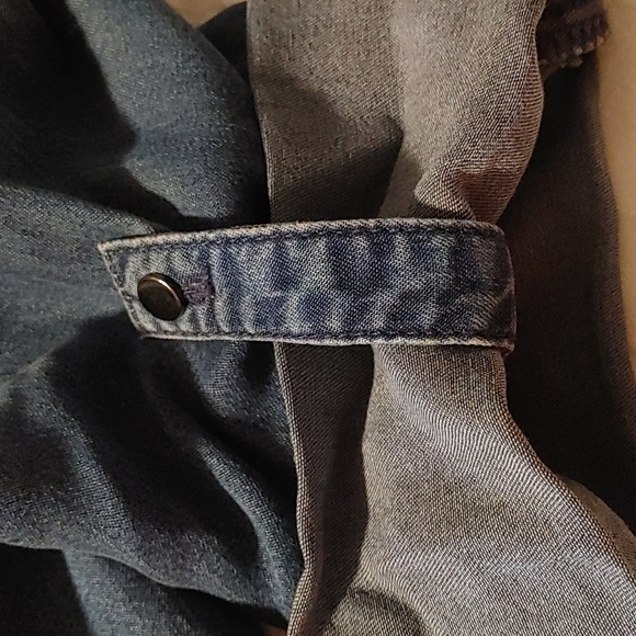 🍁Reitmans Blue Denim Jacket Size 16 NWT - Picture 6 of 13